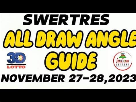 swertres chart guide 2023|SWERTRES ALL DRAW GUIDE FOR NOV. 17,2023 .